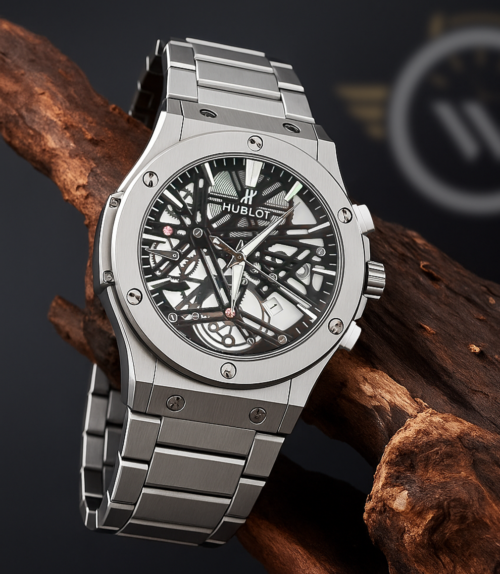 Hublot Classic Fusion Titanium Skeleton