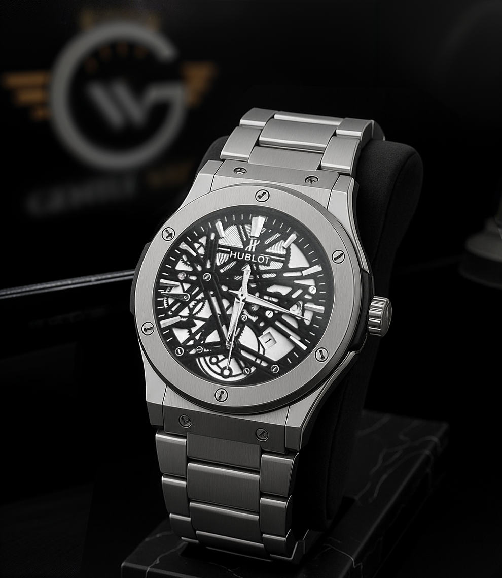 Hublot Classic Fusion Titanium Skeleton