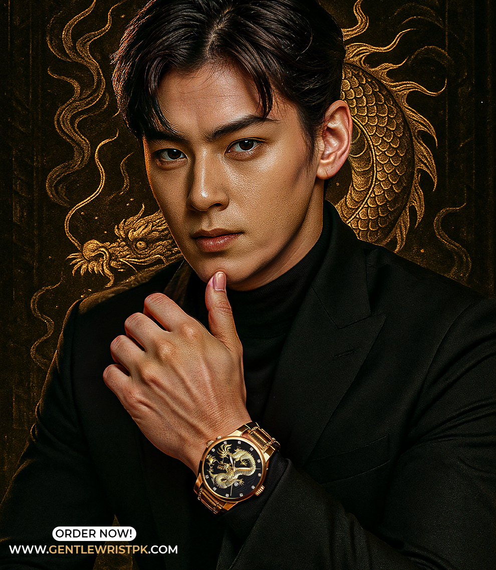 Imperial Dragon Silver Dial Luxury Watch